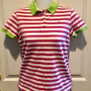 Lily Pulitzer Pink Stripe Top